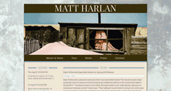 Desktop Screenshot of mattharlan.com